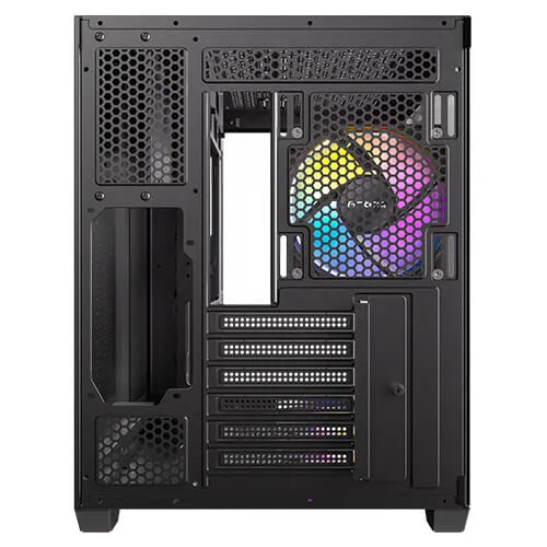 Datoru korpuss Antec CX800 Wood RGB Black (0-761345-10137-0) - foto 2