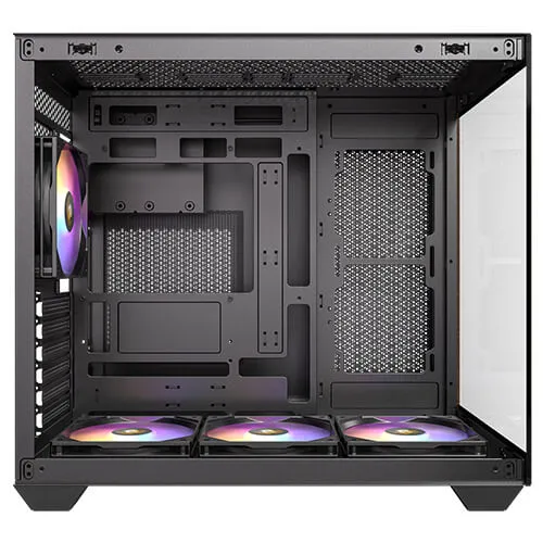 Datoru korpuss Antec CX800 Wood RGB Black (0-761345-10137-0) - foto 5