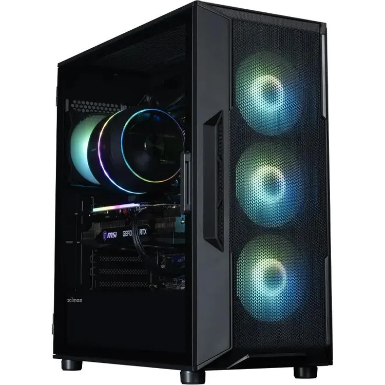 Datoru korpuss Zalman I3 Neo V2 RGB Black (8070361000300)