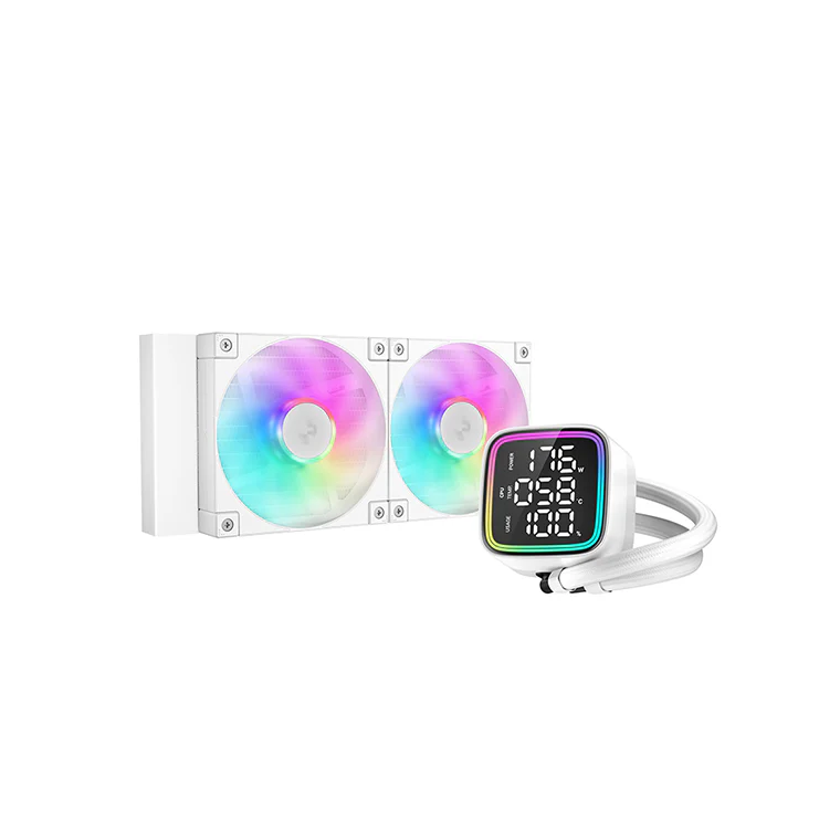 Ūdens dzesētājs DeepCool LD 240 RGB White (R-LD240-WHDMMN-G-1)