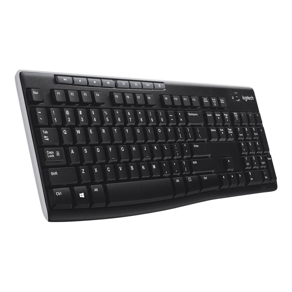Tastatūra Logitech Wireless K270 Black (920-003748)