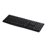 Clavier Logitech Wireless K270 Black (920-003748)