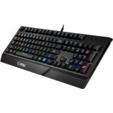 Tastatūra MSI Vigor GK20 RGB Black (S11-04FR233-CLA)