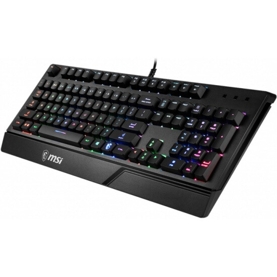 Tastatūra MSI Vigor GK20 RGB Black (S11-04FR233-CLA)
