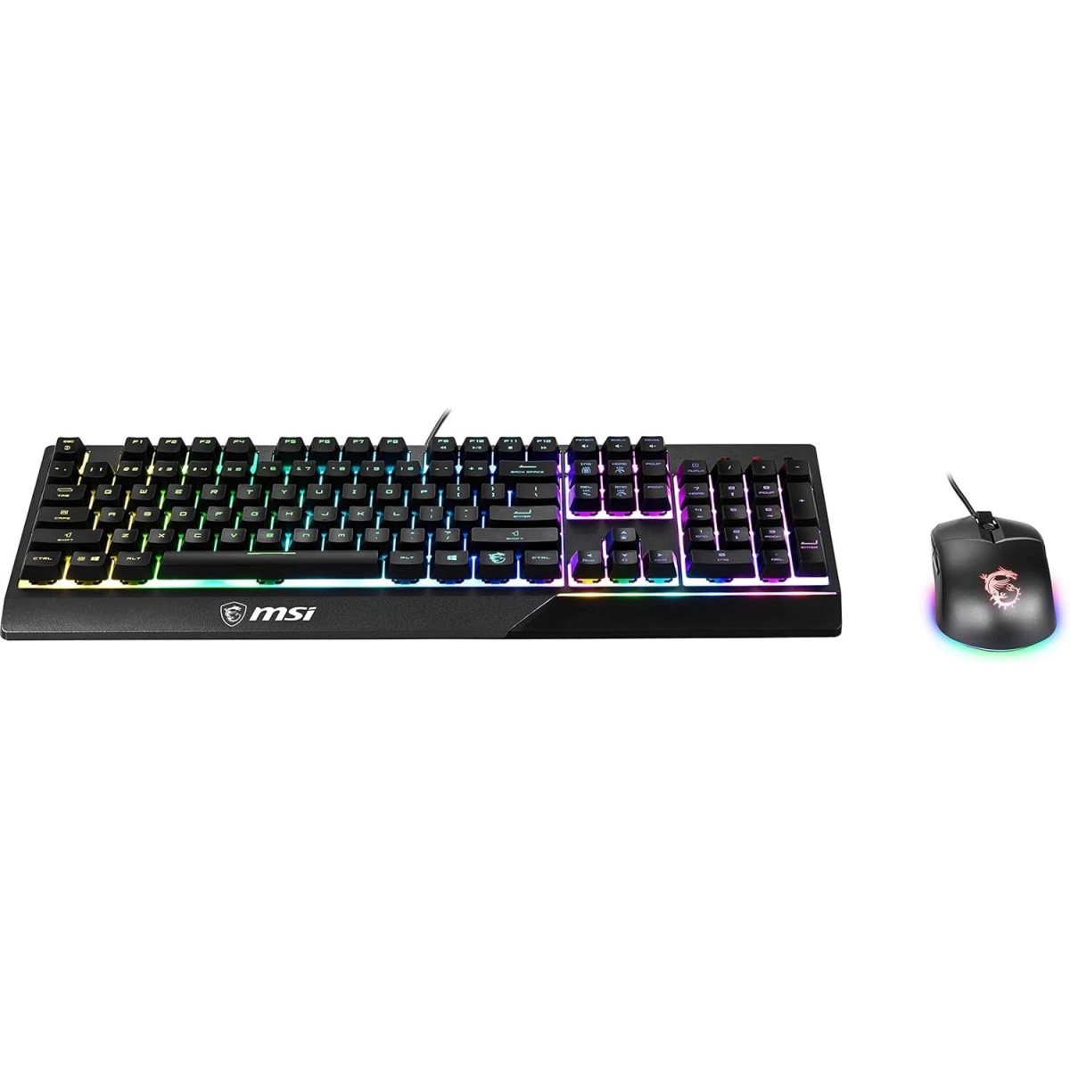 Tastatūra + pele MSI Vigor GK30 Combo RGB Black (S11-04FR601-CLA) - foto 2