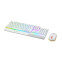Tastatūra + pele MSI Vigor GK30 Combo RGB White (VIGOR GK30 COMBO WHITE FR) - foto 2