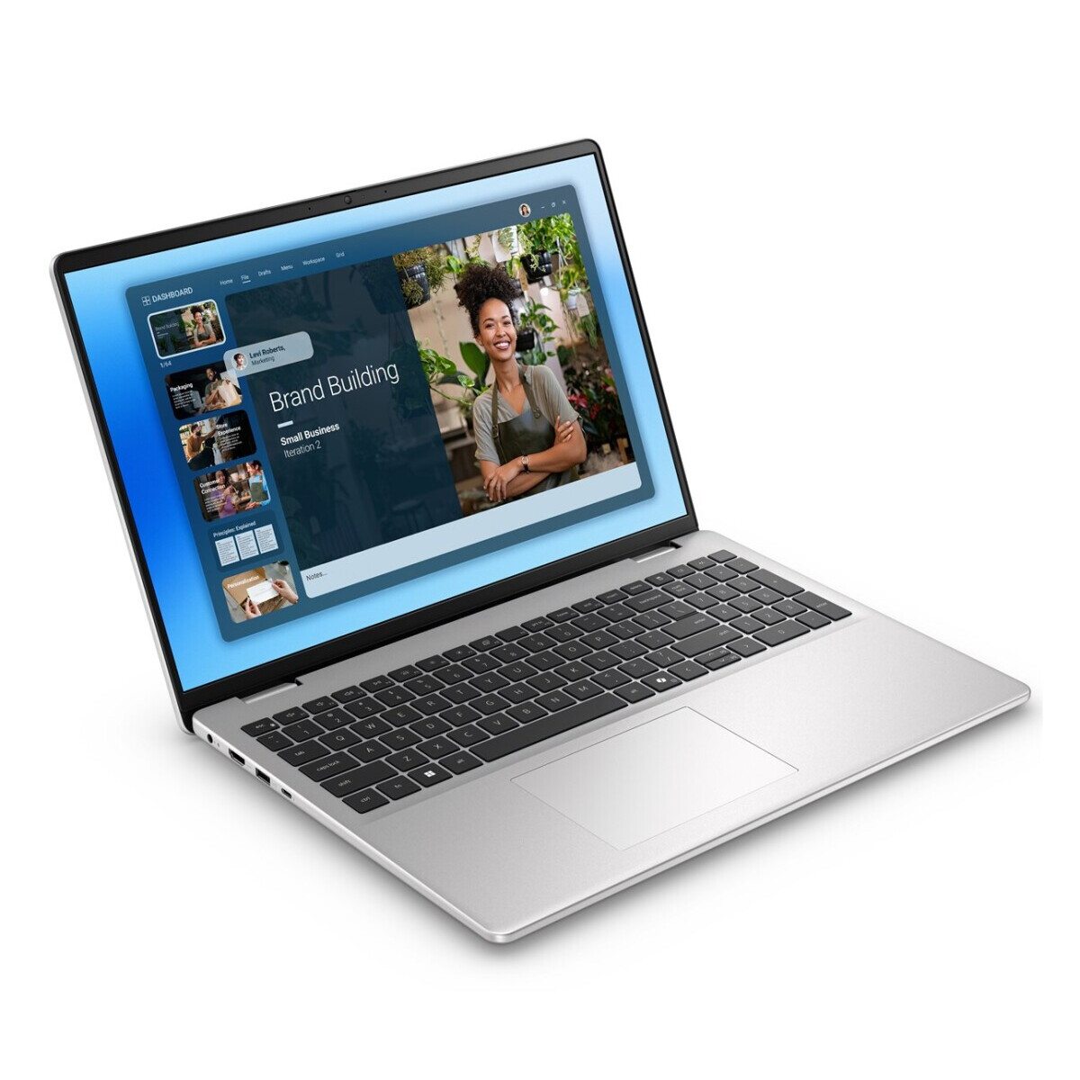Portatīvais dators DELL DC16251 Intel Core 5 120U 16" 16GB 512GB Silver (DC16251_RPLU-R_004) - foto 2