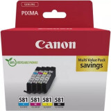 Canon CLI-581XXL  Black/Cyan/Magenta/Yellow (1998C004/1998C007)