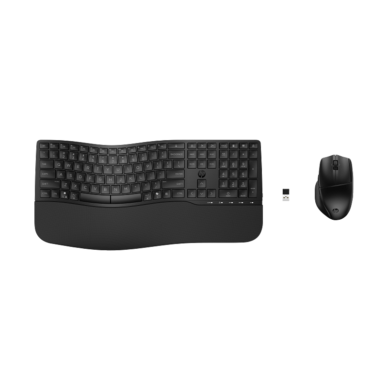 Tastatūra + pele HP 685 Comfort Dual‑Mode Black - 8T6L7UT ABF