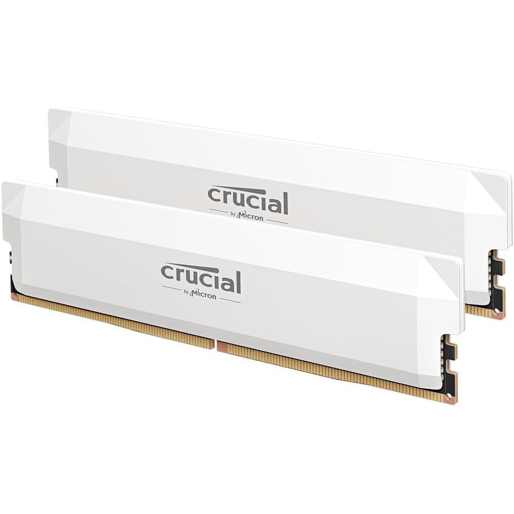 Operatīvā atmiņa Crucial Pro Gaming (2x16Go) 32Gb DDR5 6000MHz White (CP2K16G60C36U5W) - foto 3