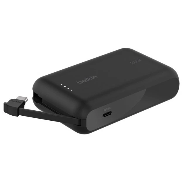 Ārējais akumulators Belkin POWER BANK 10K Black (BPB021HQBK)