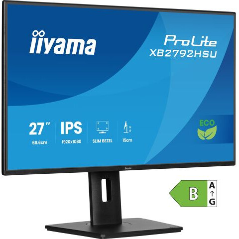 Monitors IIYAMA 4-side slim 27 (XB2792HSU-B1)