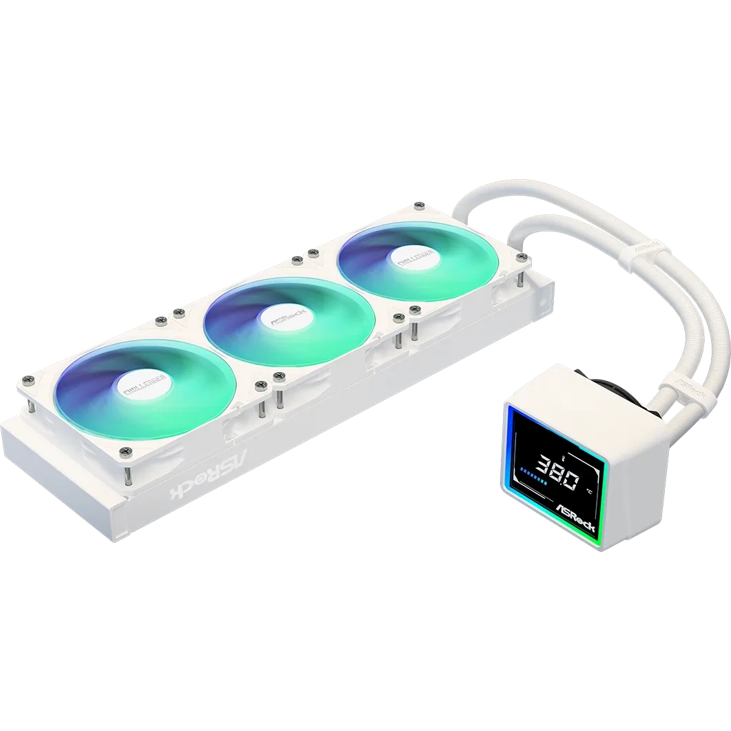 Procesoru dzesētājs ASRock Challenger 360 Digital White (90-ACLA36-WAAGA6) - foto 2