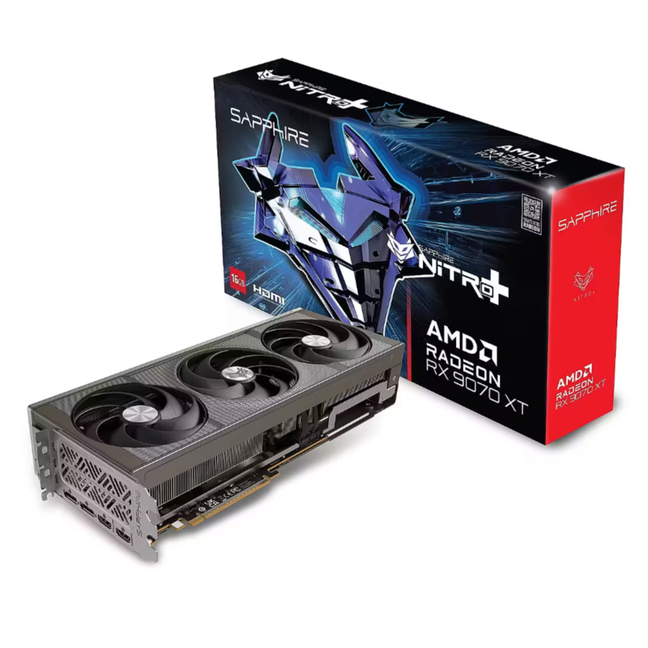 Videokarte Sapphire Nitro + AMD Radeon RX 9070 XT Gaming OC 16GB GDDR6 (11348-09-20G) - foto 5