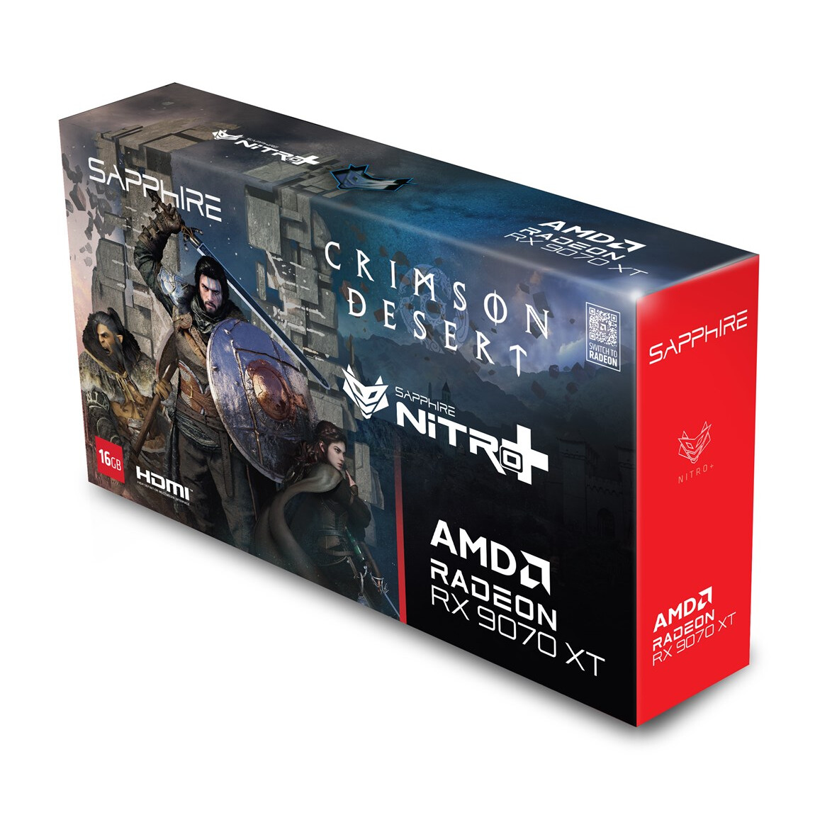 Videokarte Sapphire NITRO+ AMD Radeon RX 9070 XT OC 16GB Brown (11348-10-20G) - foto 3