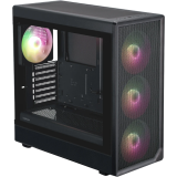 Datoru korpuss 1stPlayer AU8 RGB Black (AU8-BK)