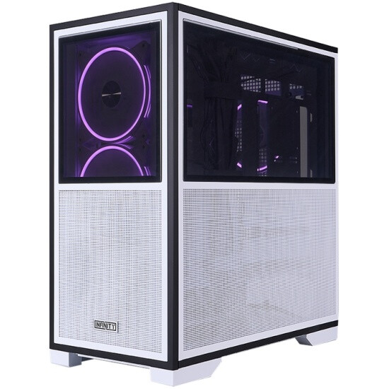 Datoru korpuss 1stPlayer IF8 ARGB White - IF8-WH - foto 3