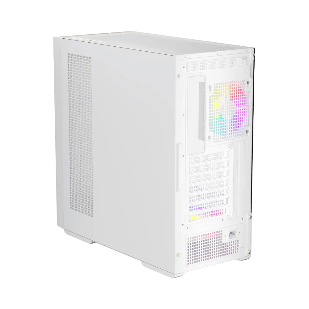 Datoru korpuss 1stPlayer WD7 ATX White (WD7-WH-4FA7-W-2FA7R-W) - foto 5