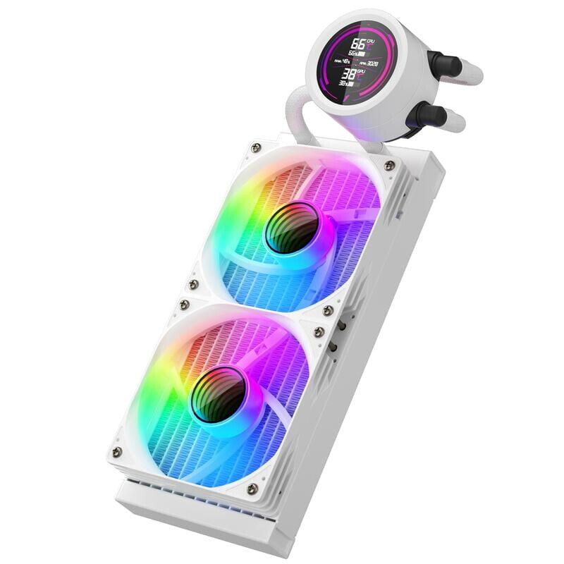Procesoru dzesētājs 1stPlayer TS4 RGB 240mm White (TS4 240-wh) - foto 4