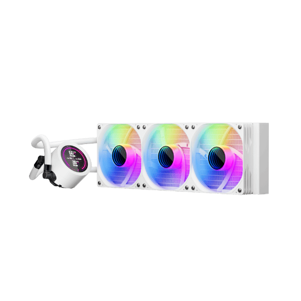 Procesoru dzesētājs 1stPlayer TS4 RGB 360mm White - foto 2