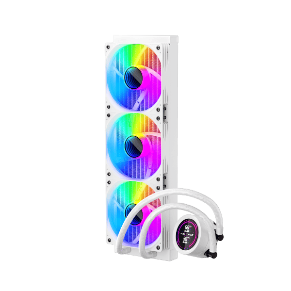 Procesoru dzesētājs 1stPlayer TS4 RGB 360mm White - foto 4