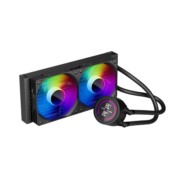 Procesoru dzesētājs 1stPlayer TS4 RGB 240mm Black - foto 3