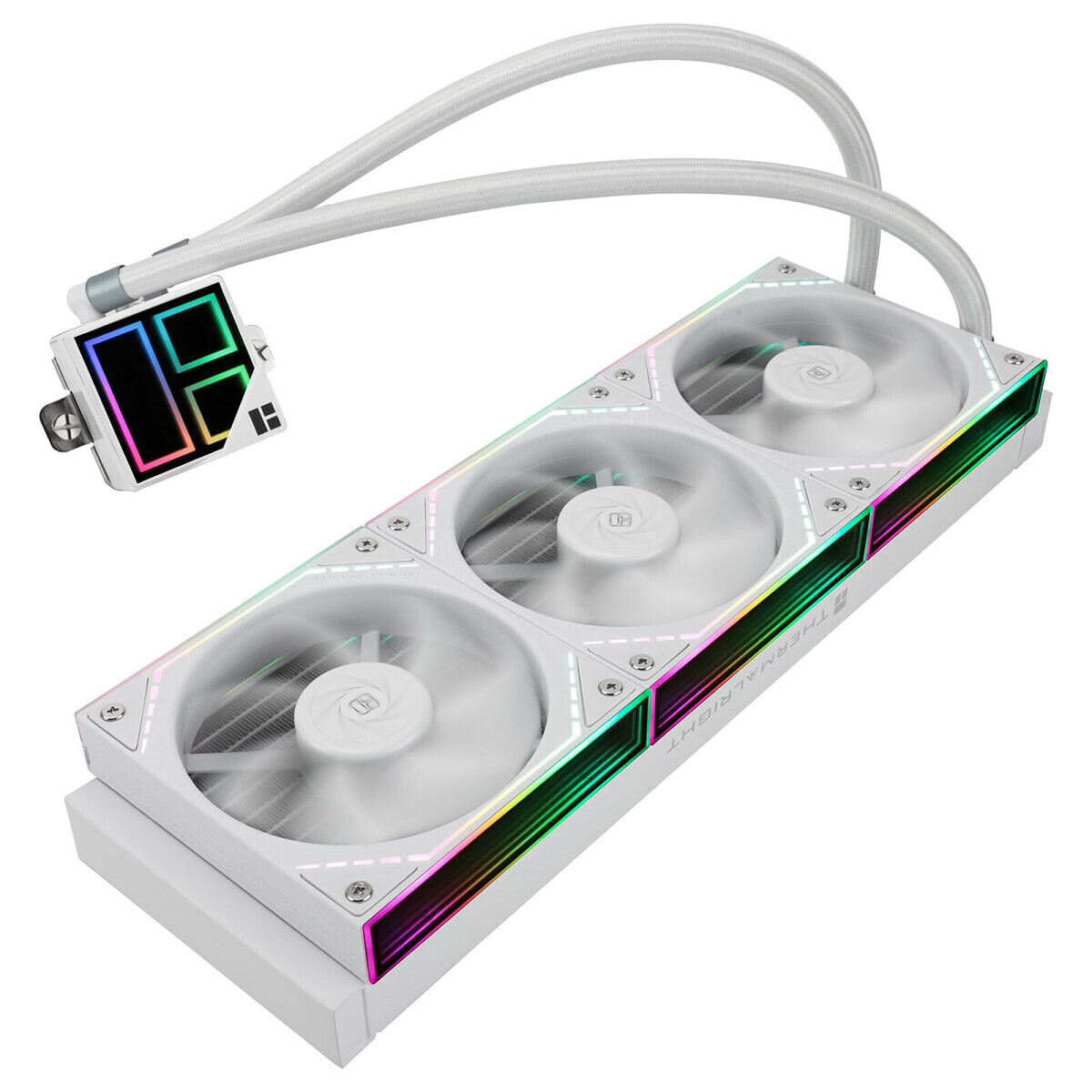 Ūdens dzesētājs Thermalright Frozen Infinity RGB AIO White (81425601732-9) - foto 2