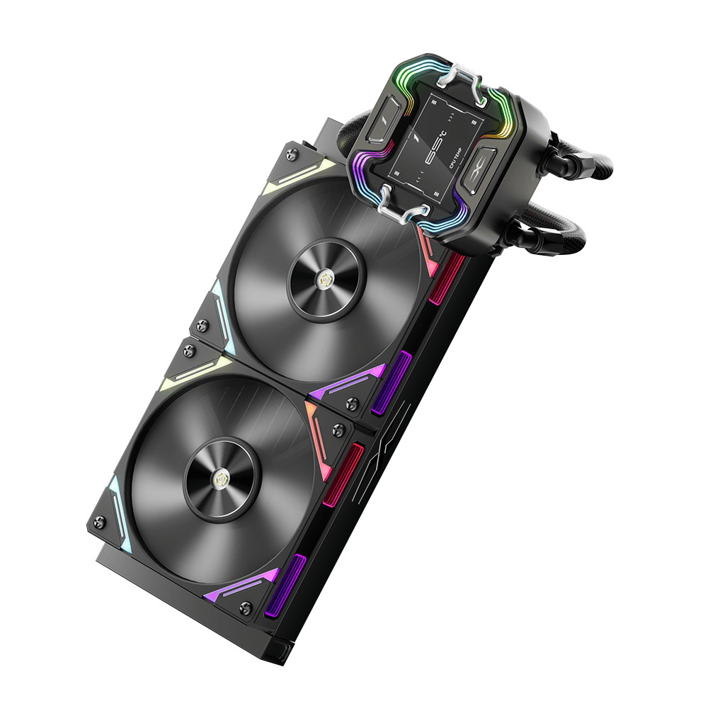 Procesoru dzesētājs 1stPlayer X-240 ARGB 240mm Black - foto 4