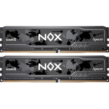 Operatīvā atmiņa Apacer Nox  32Gb DDR5 (2x16Gb)  6000MHz Black (AH5U32G60C622MBAA-2)