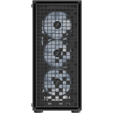 Datoru korpuss 1stPlayer Go6 RGB Black (Go6-BK-4FS7)