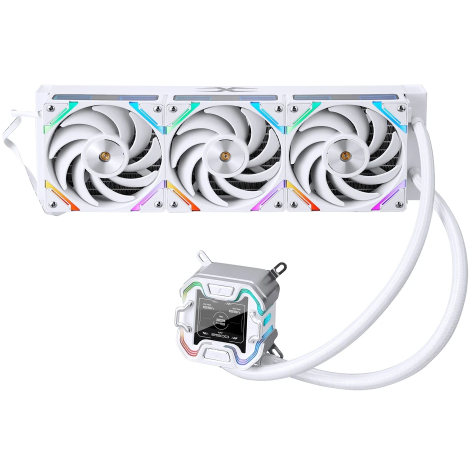 Procesoru dzesētājs 1stPlayer X-360 ARGB 360mm White - foto 3