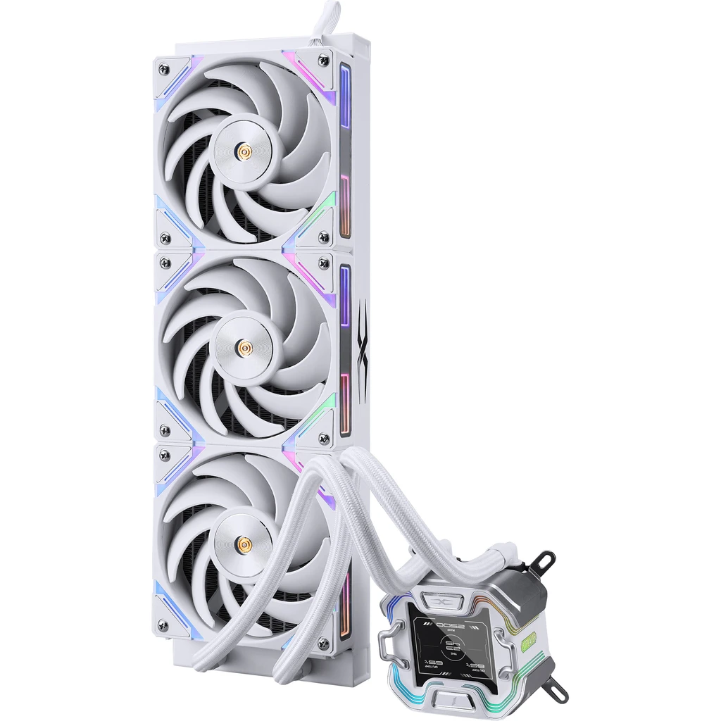 Procesoru dzesētājs 1stPlayer X-360 ARGB 360mm White - foto 5