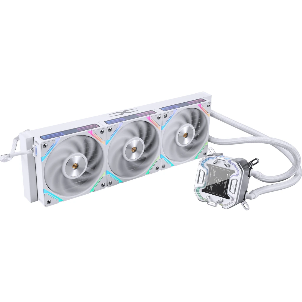 Procesoru dzesētājs 1stPlayer X-360 ARGB 360mm White - foto 8