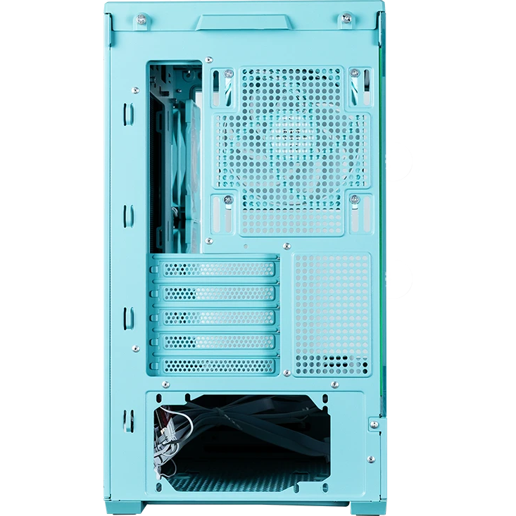 Datoru korpuss Zalman P30 V2 ARGB Mint (8070091001700) - foto 4