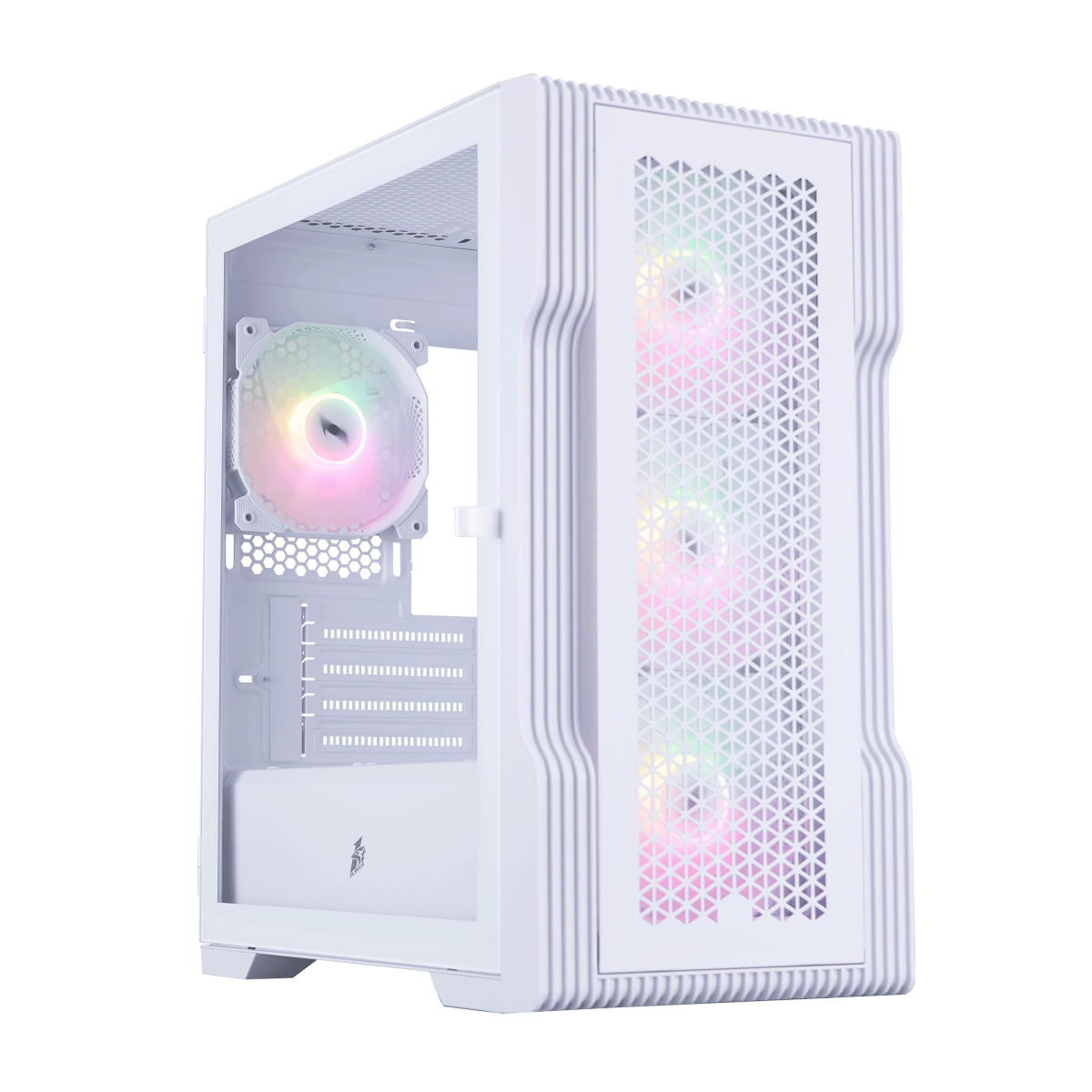 Datoru korpuss 1stPlayer T3 White - T3-WH