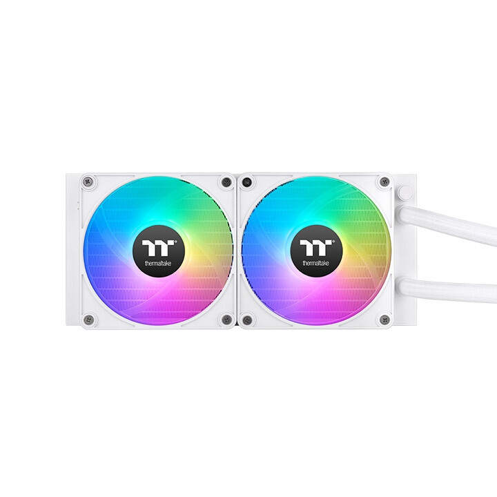 Procesoru dzesētājs Thermaltake TH240 V2 Ultra EX ARGB Sync All-In-One Liquid Snow Edition (CL-W425-PL12SW-A) - foto 2