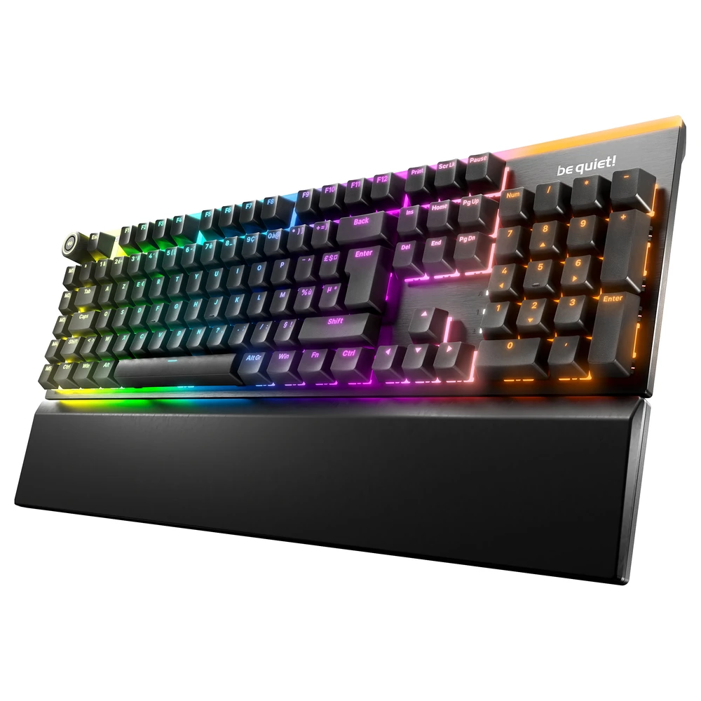 Tastatūra be quiet Light Mount RGB Black (BT004FR)