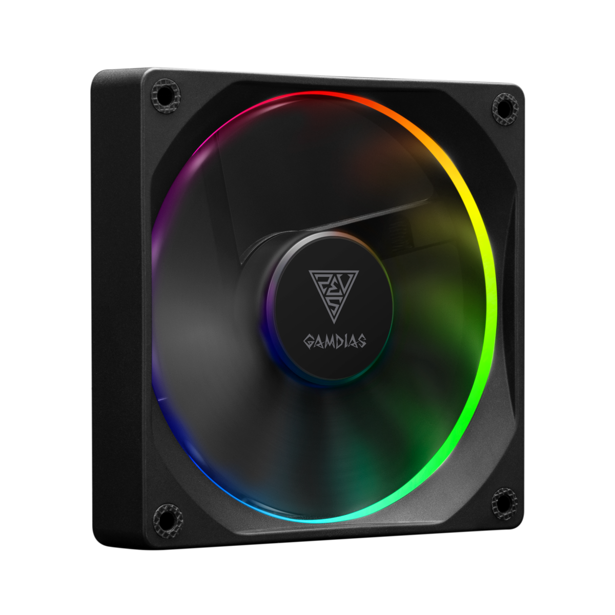 Korpusa dzesētājs Gamdias Aeolus M3 RGB Black (AEOLUS M3-1201)