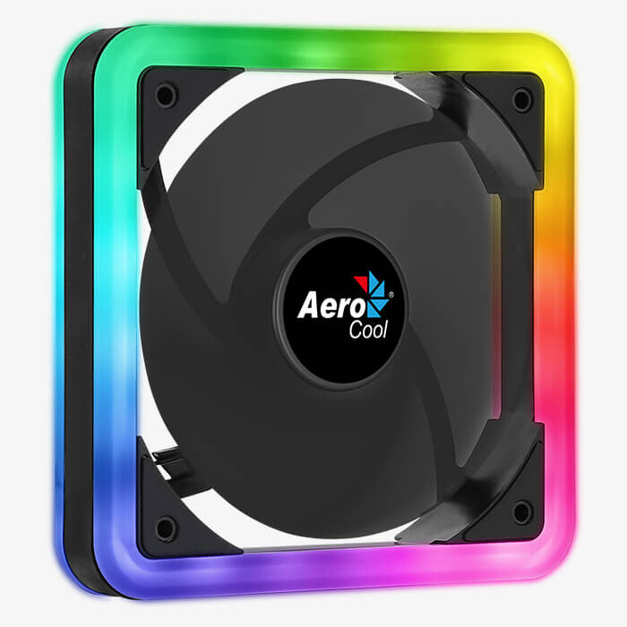 Korpusa dzesētājs AeroCool Edge RGB Black (ACF4-EG10217.11)