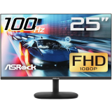 Monitors ASRock Gaming CL25FF Full HD Black (90LXA080-A0E0A0N)