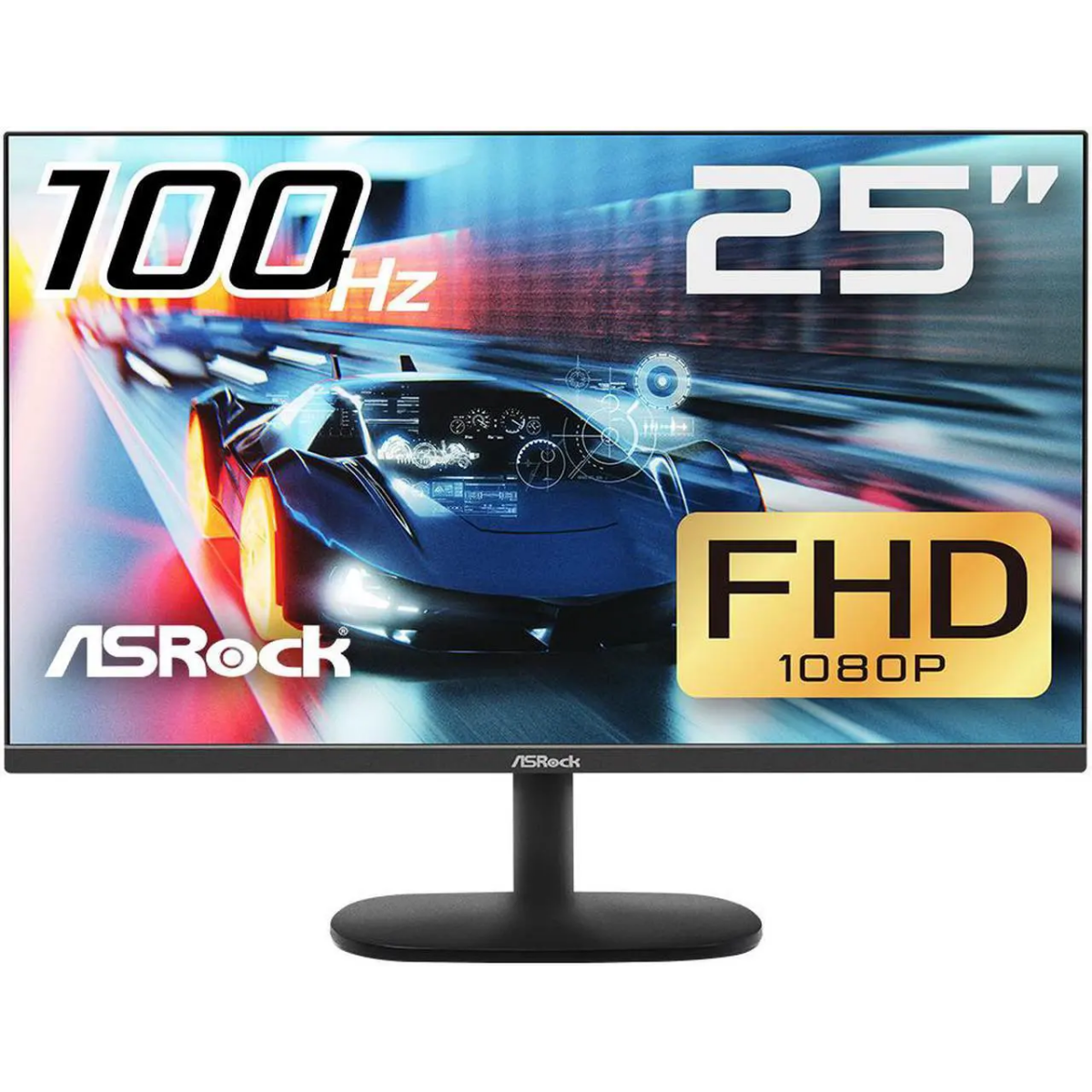 Monitors ASRock Gaming CL25FF Full HD Black (90LXA080-A0E0A0N)