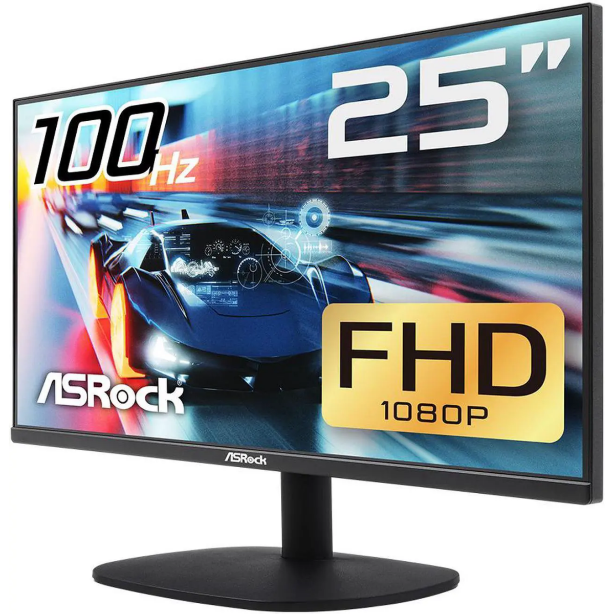 Monitors ASRock Gaming CL25FF Full HD Black (90LXA080-A0E0A0N) - foto 2