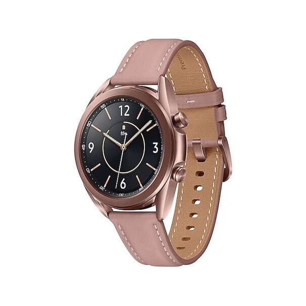 Viedpulkstenis Samsung Galaxy Watch3 4G bronze (SM-R855FZDDEUB+ET-SLR82MPEGWW)