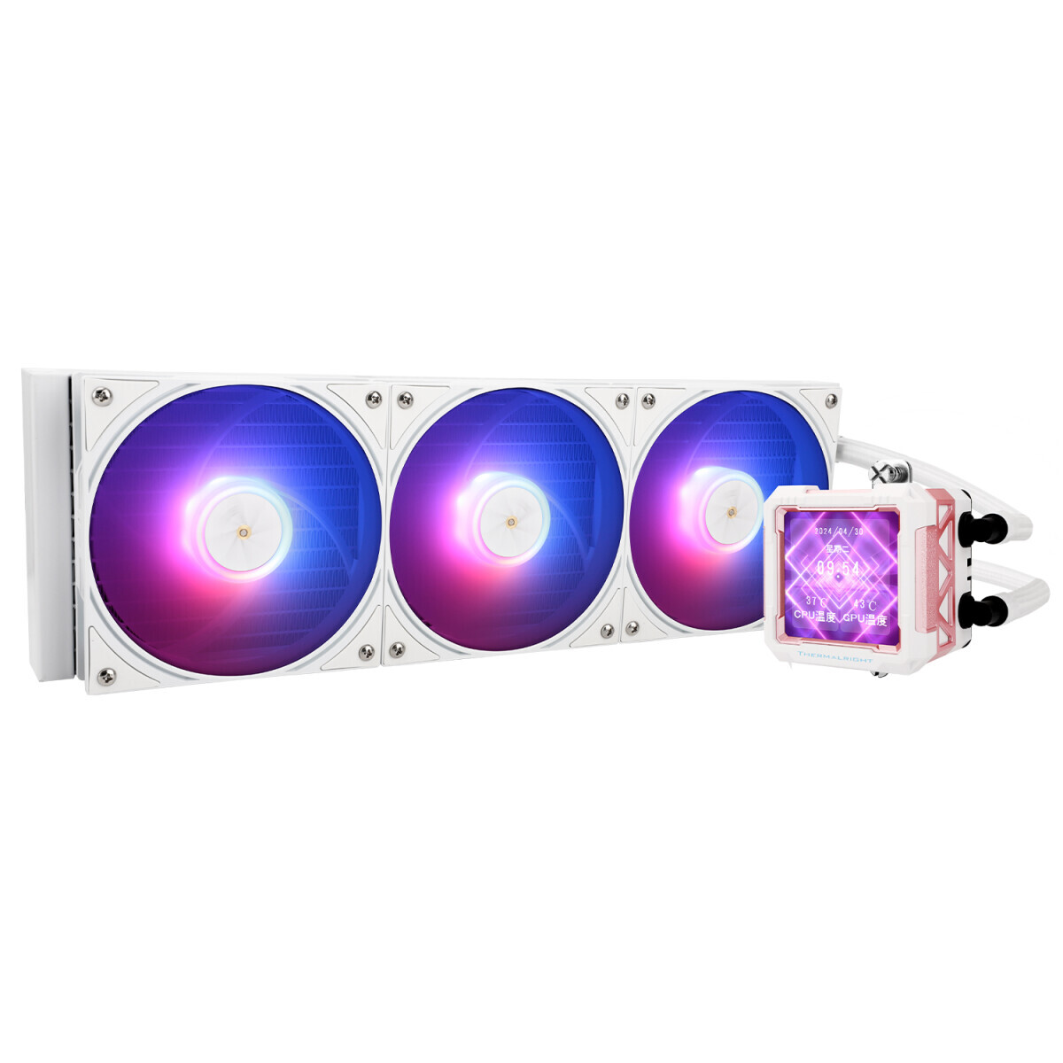 cooler Thermalright Frozen Warframe Pro Mew RGB 360mm White - Frozen Warframe Pro 360 MEW Ar