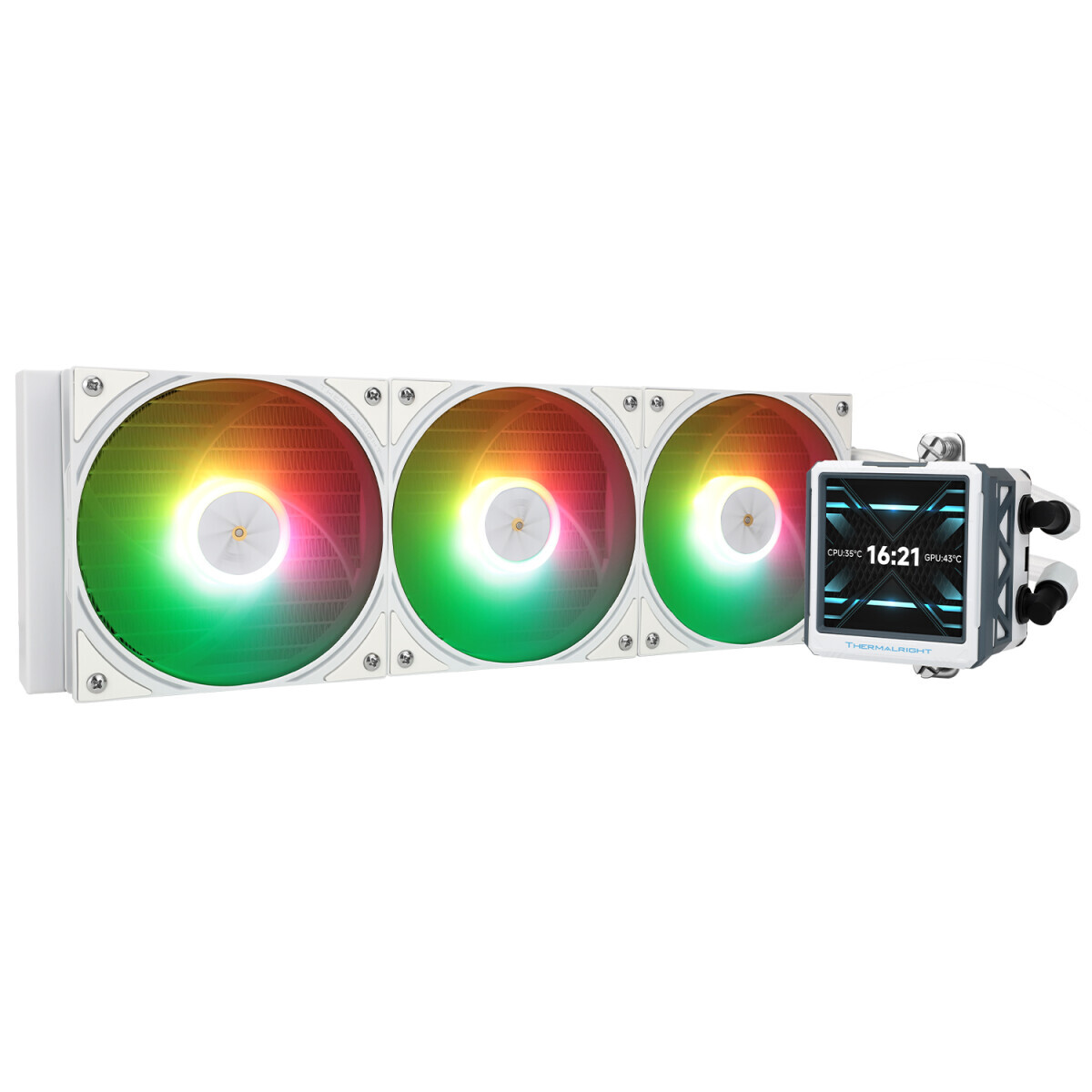 cooler Thermalright Frozen Warframe Ultra RGB 360mm White - Frozen Warframe 360 Ultra Whit