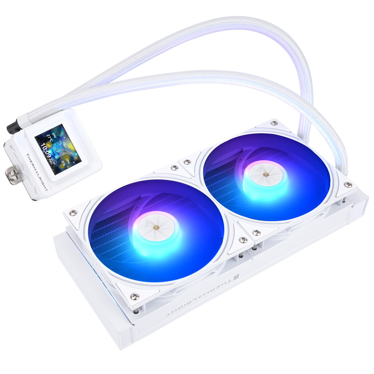 cooler Thermalright Frozen Warframe SE RGB 240mm White - Frozen Warframe SE 240 Argb Wh - foto 4