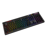 Tastatūra MSI Strike Pro Silent RGB Black (MSI STRIKE PRO W SILENT FR)
