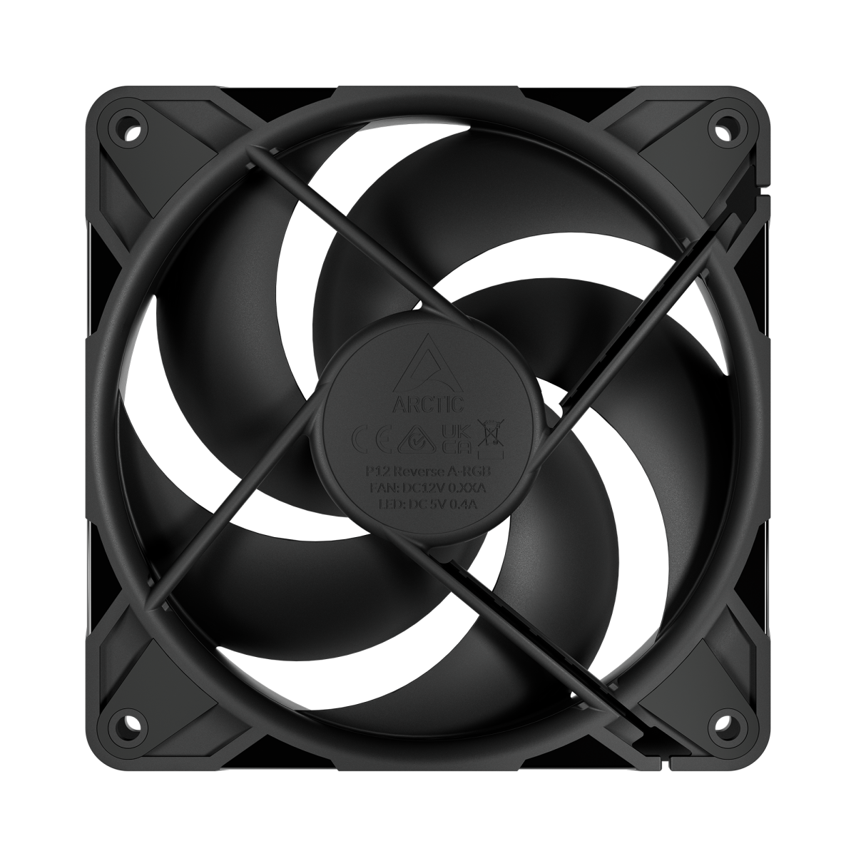Korpusa dzesētājs Arctic Cooling P12 Pro Reverse 3 Pack Black (ACFAN00332A) - foto 3
