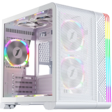 Datoru korpuss 1stPlayer VT5 Micro ATX RGB White (VT5-WH-3F7-W)