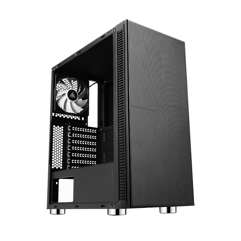 Datoru korpuss iTek Sylent 05 Evo ATX Black (ITGCSY05E) - foto 2